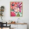 Stupell Industries Retro Bright Jolie Portrait Black Framed Floater Canvas Wall Art, design by Yvette St. Amant